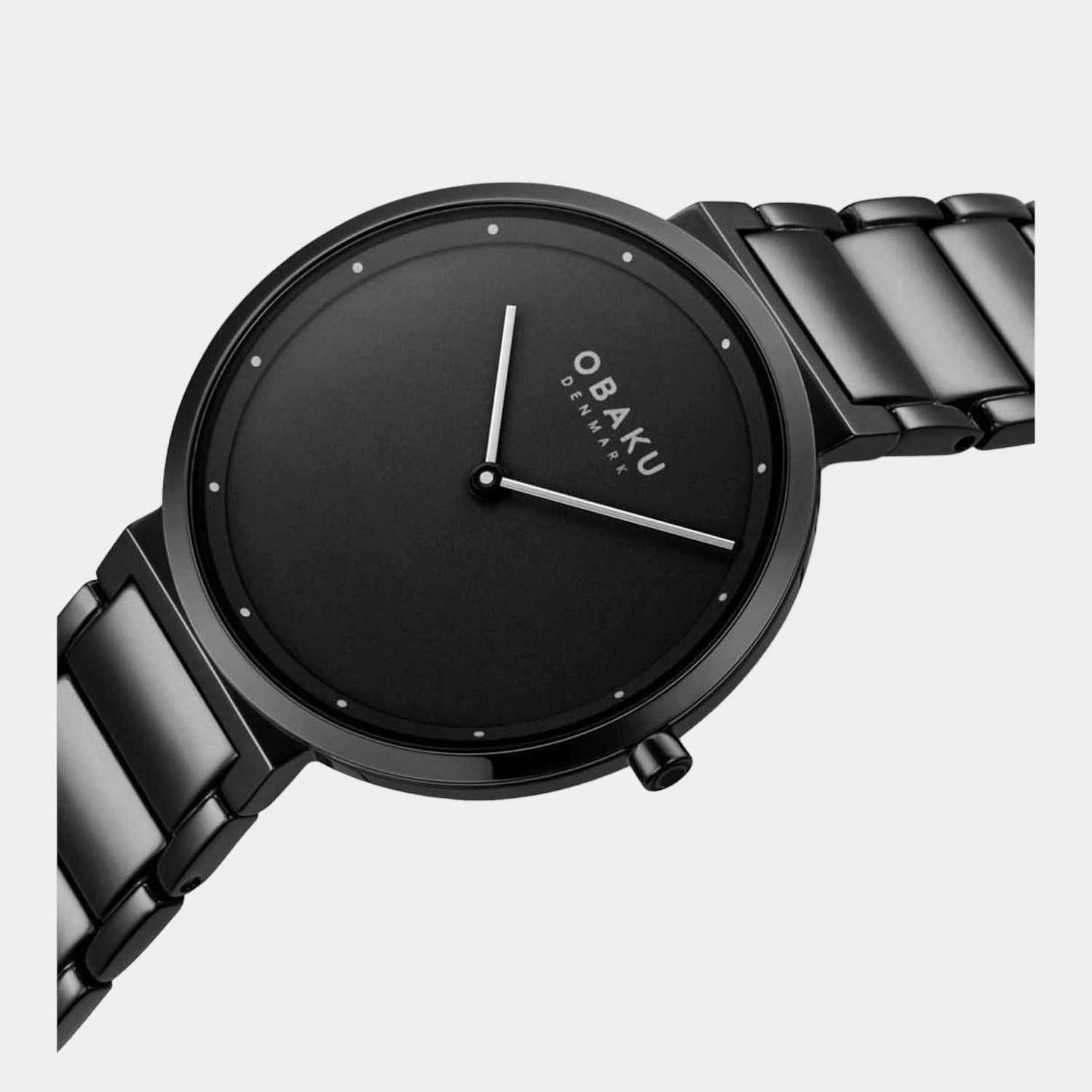 Women's Black Analog Stainless Steel Watch V258LXBBSB