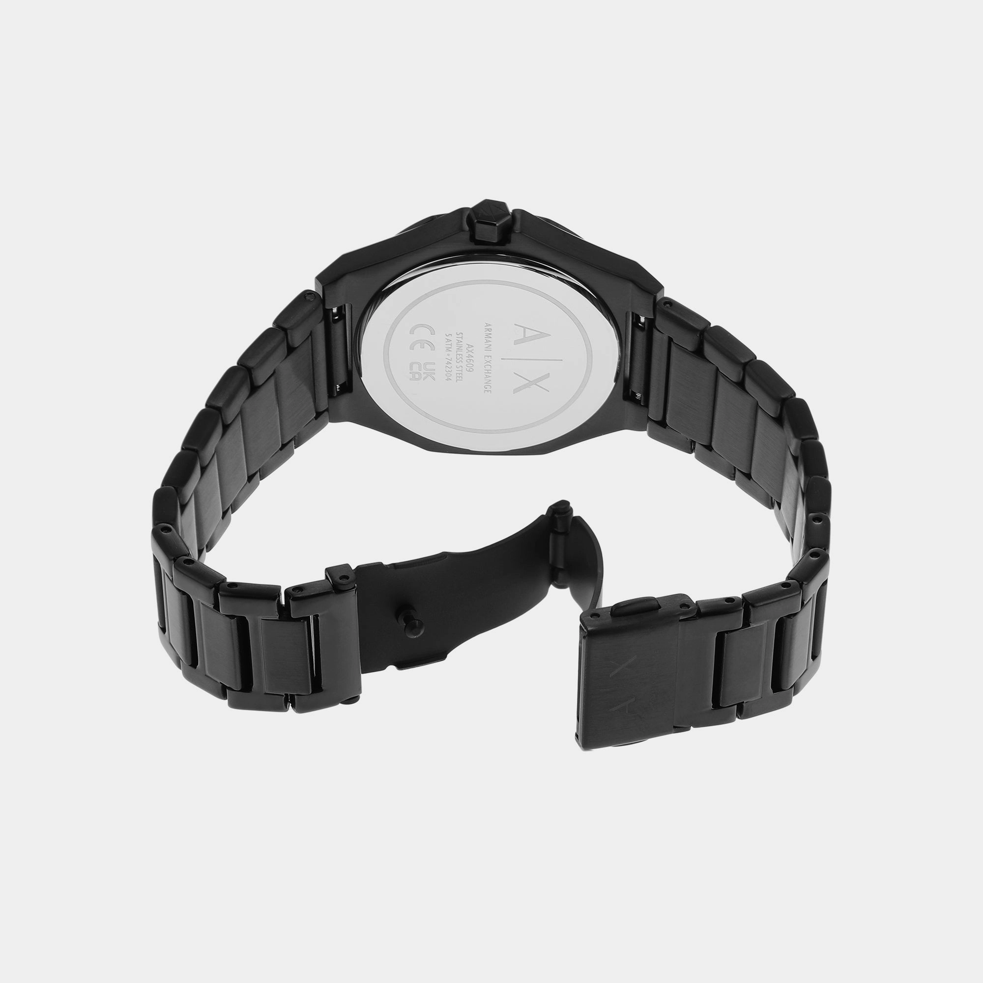 Women's Blue Analog Stainless Steel Watch AX4609