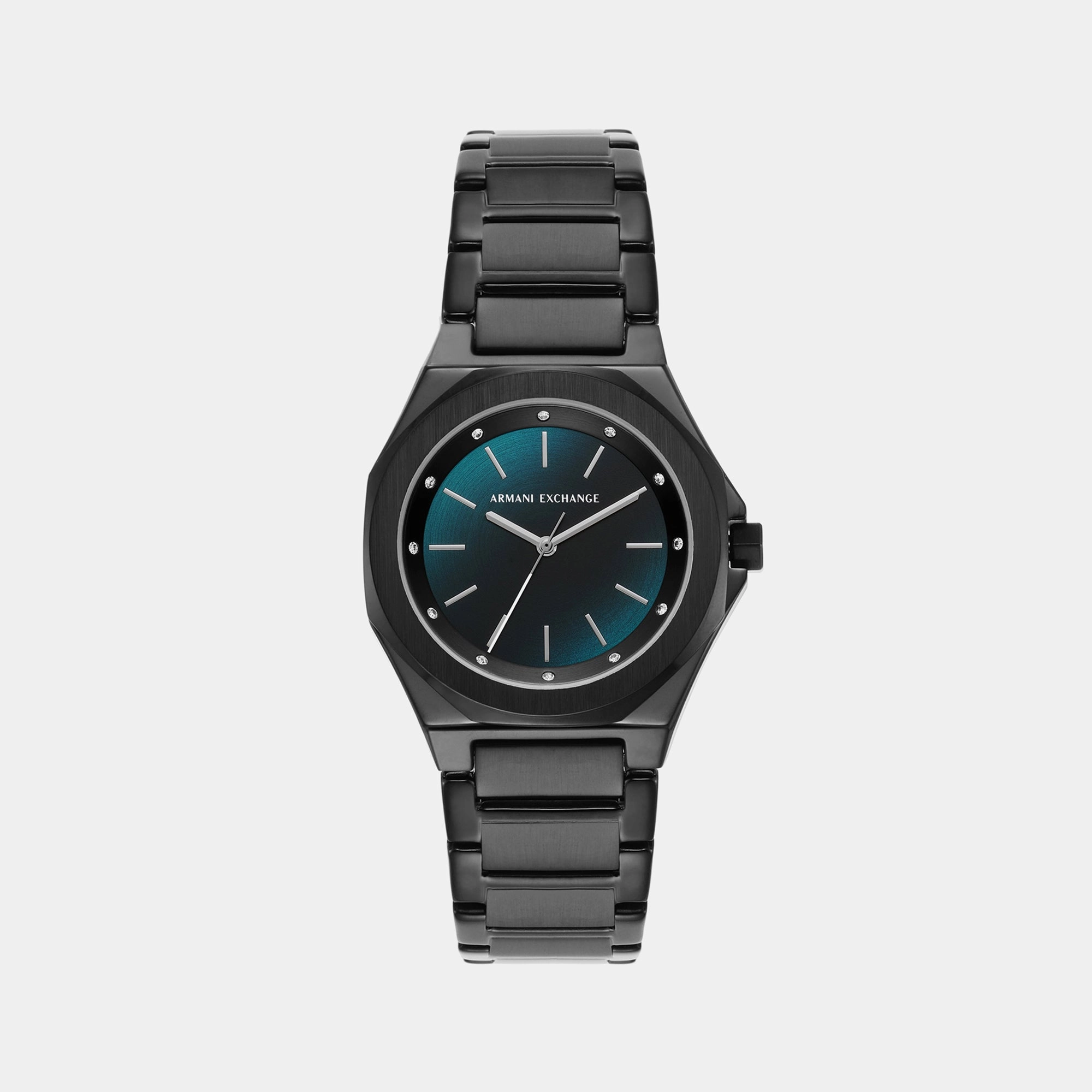 Women's Blue Analog Stainless Steel Watch AX4609