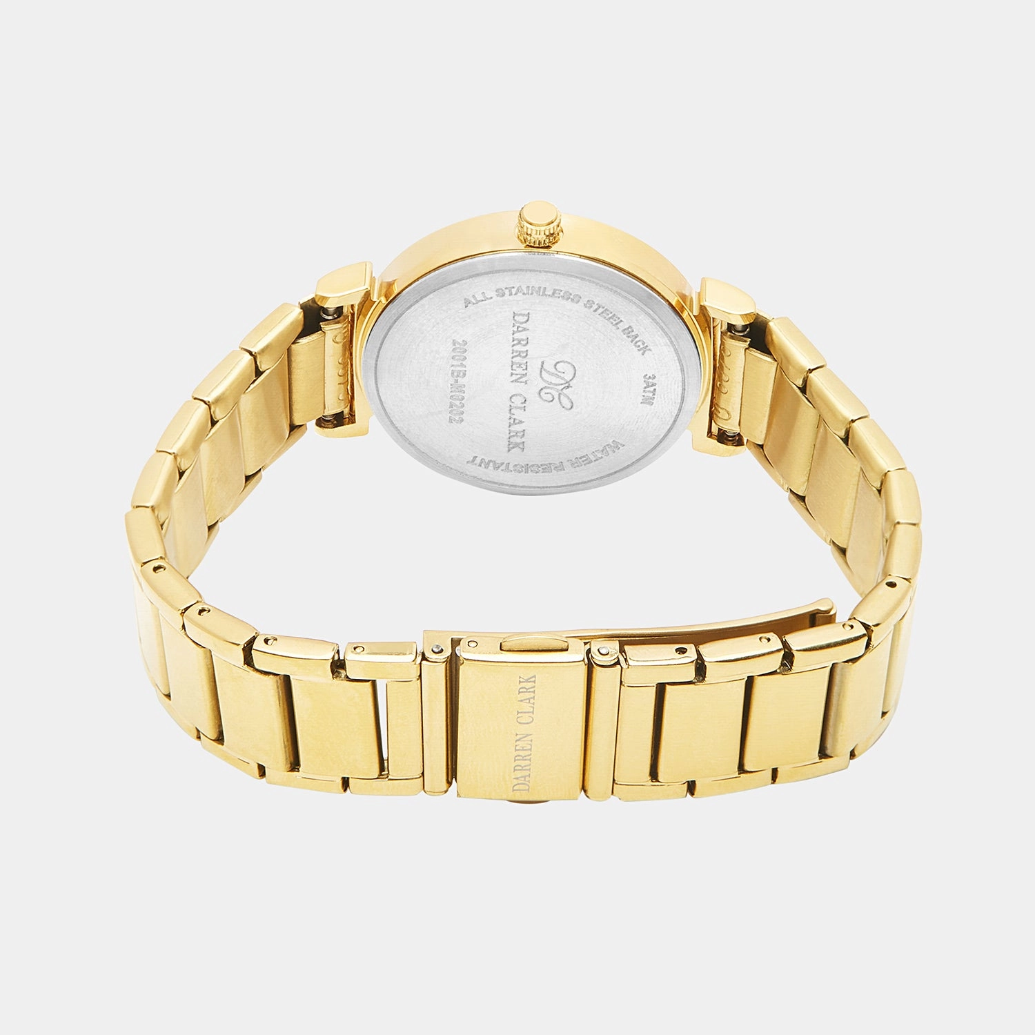Women's Gold Analog Brass Watch 2001B-M0202