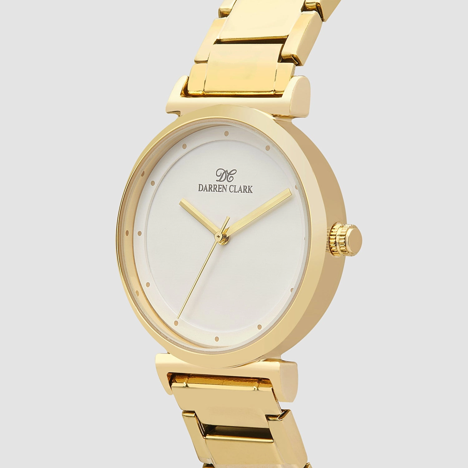 Women's Gold Analog Brass Watch 2001B-M0202