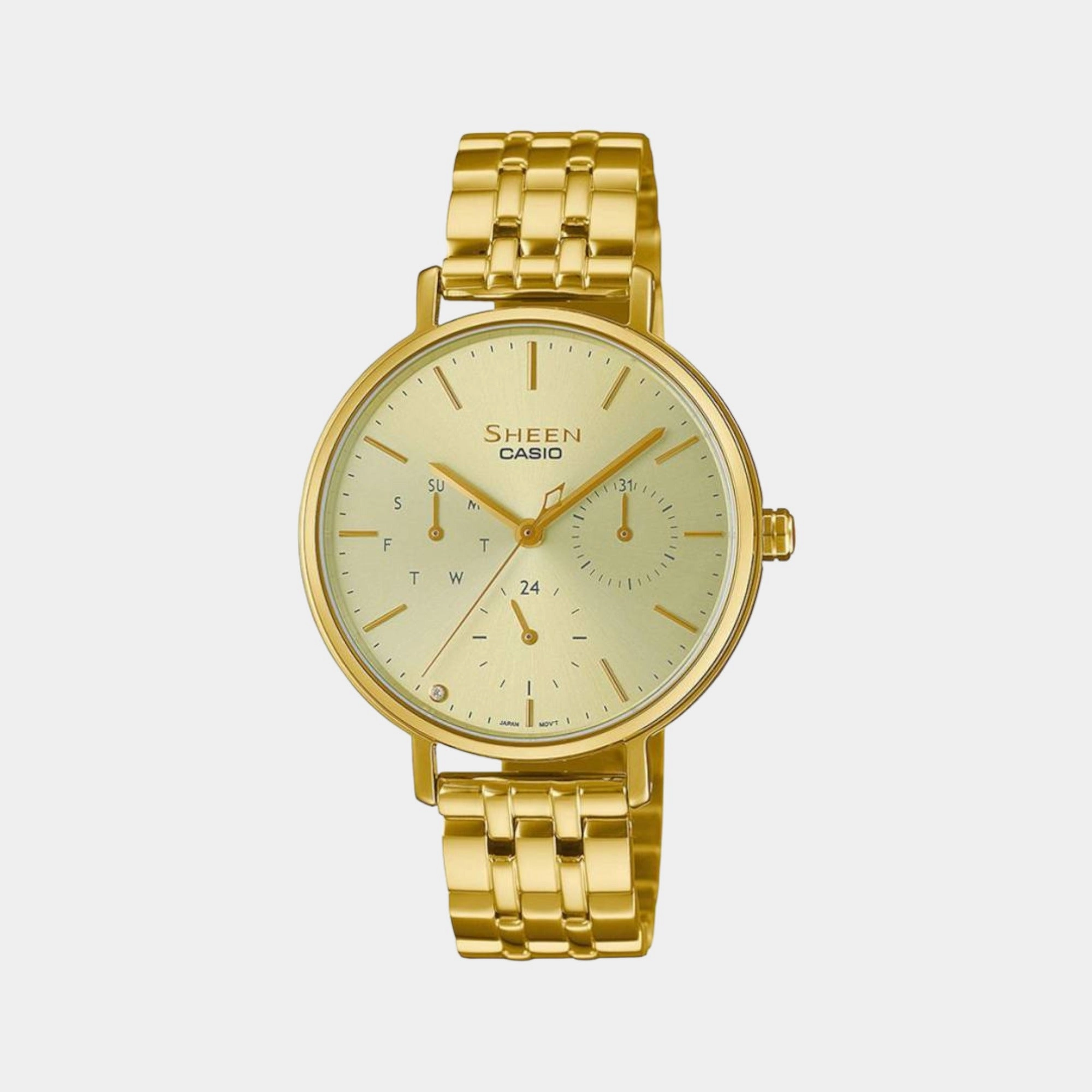 Women's Multi-Function Stainless Steel Watch SH286 - SHE-4541G-9AUDF