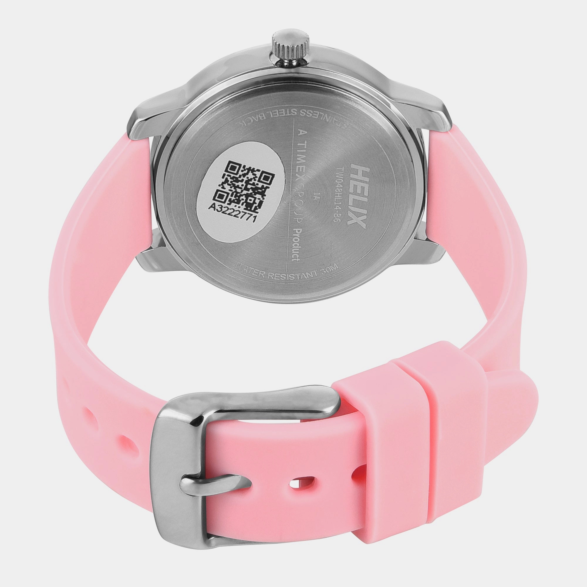 Women's Pink Analog Silicone Watch TW048HL14
