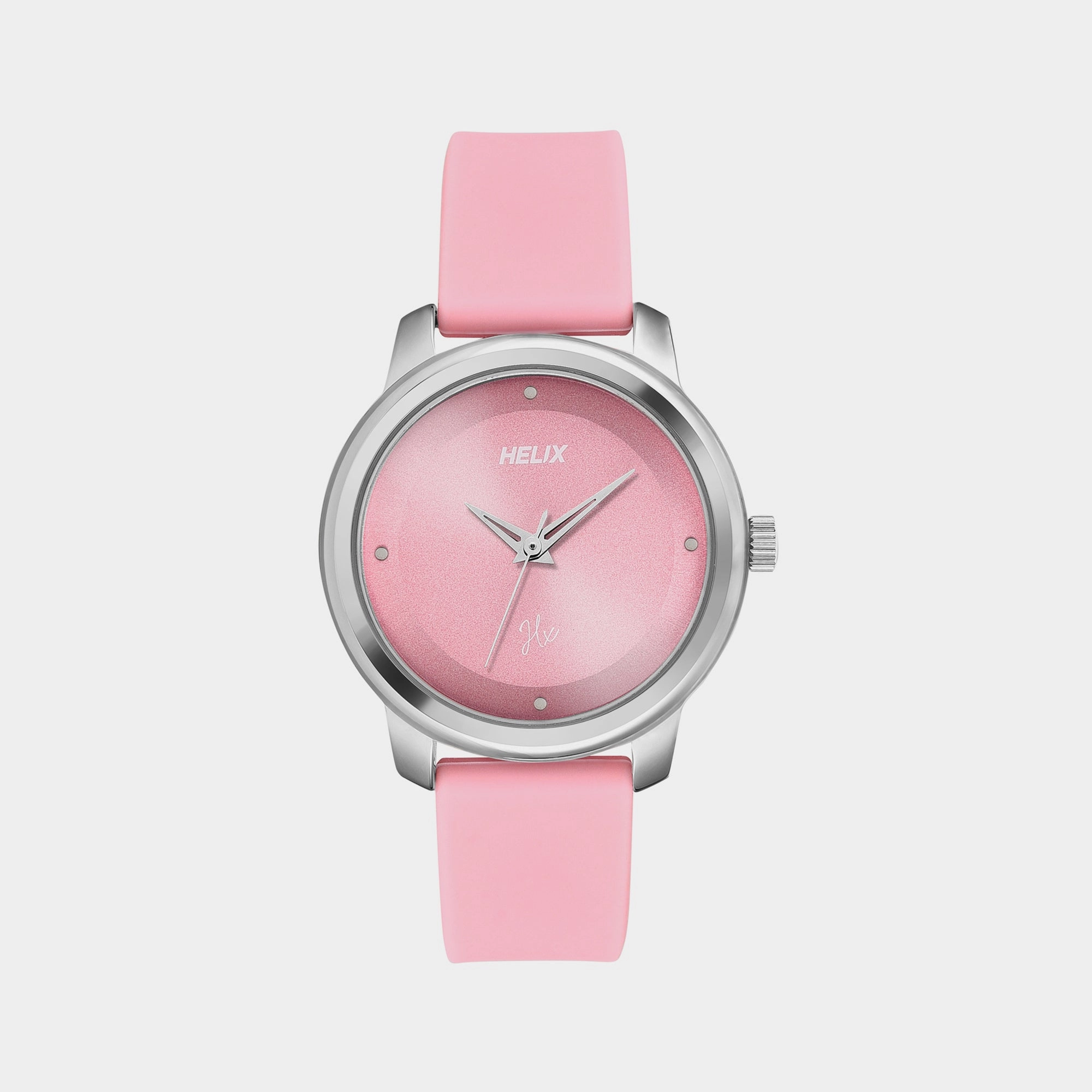 Women's Pink Analog Silicone Watch TW048HL14