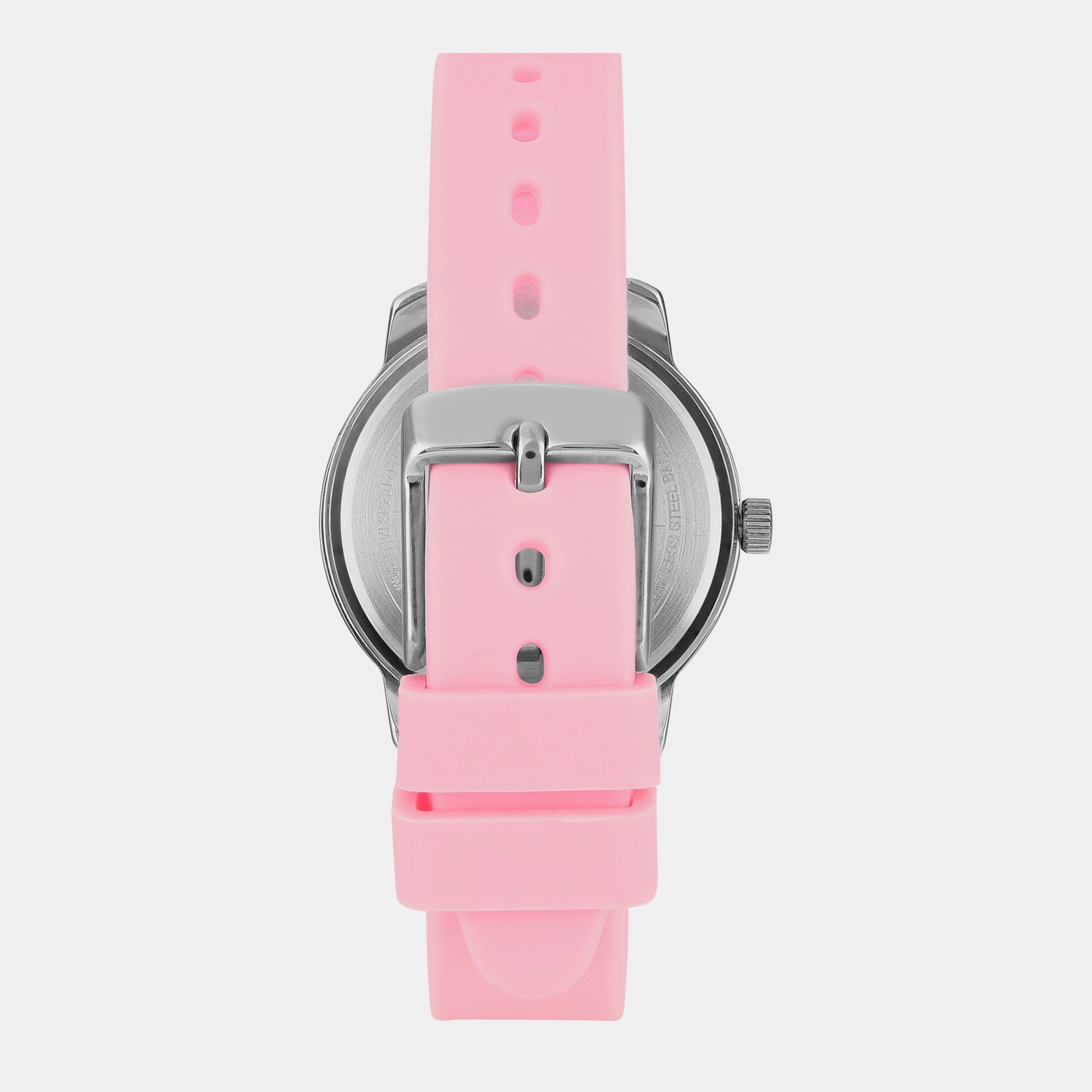 Women's Pink Analog Silicone Watch TW048HL14