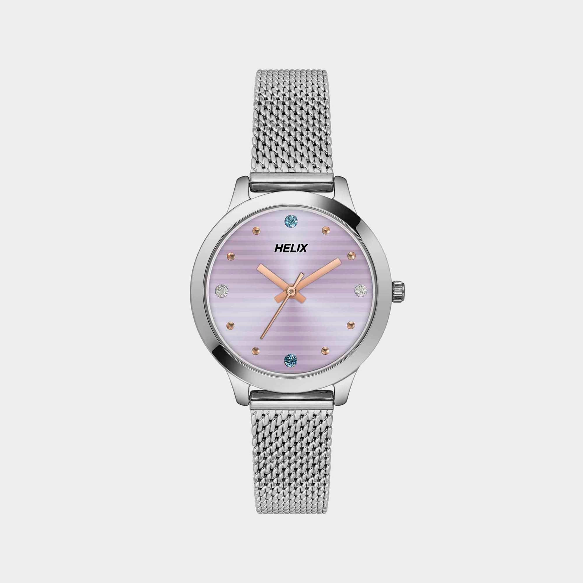 Women's Purple Analog Stainless Steel Watch TW022HL21