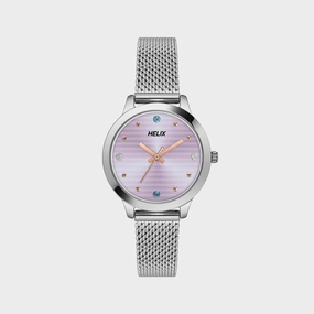 Women's Purple Analog Stainless Steel Watch TW022HL21