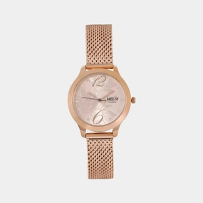Women's Rose Gold Analog Stainless Steel Watch TW022HL17