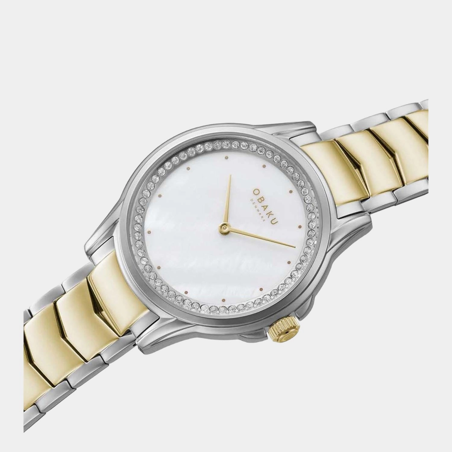 Women's White Analog Stainless Steel Watch V261LECWSF