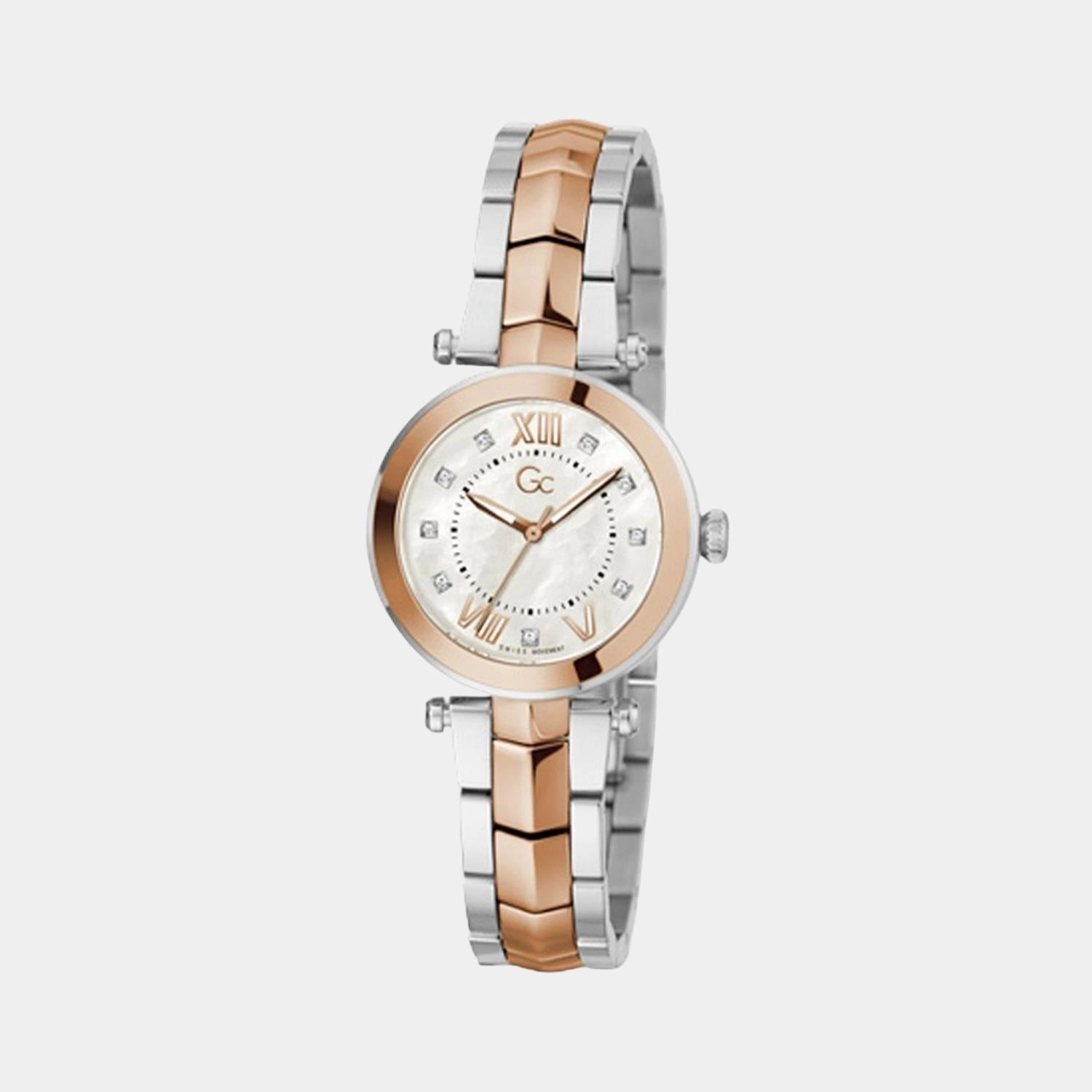 Women's White Analog Stainless Steel Watch Y93004L1MF