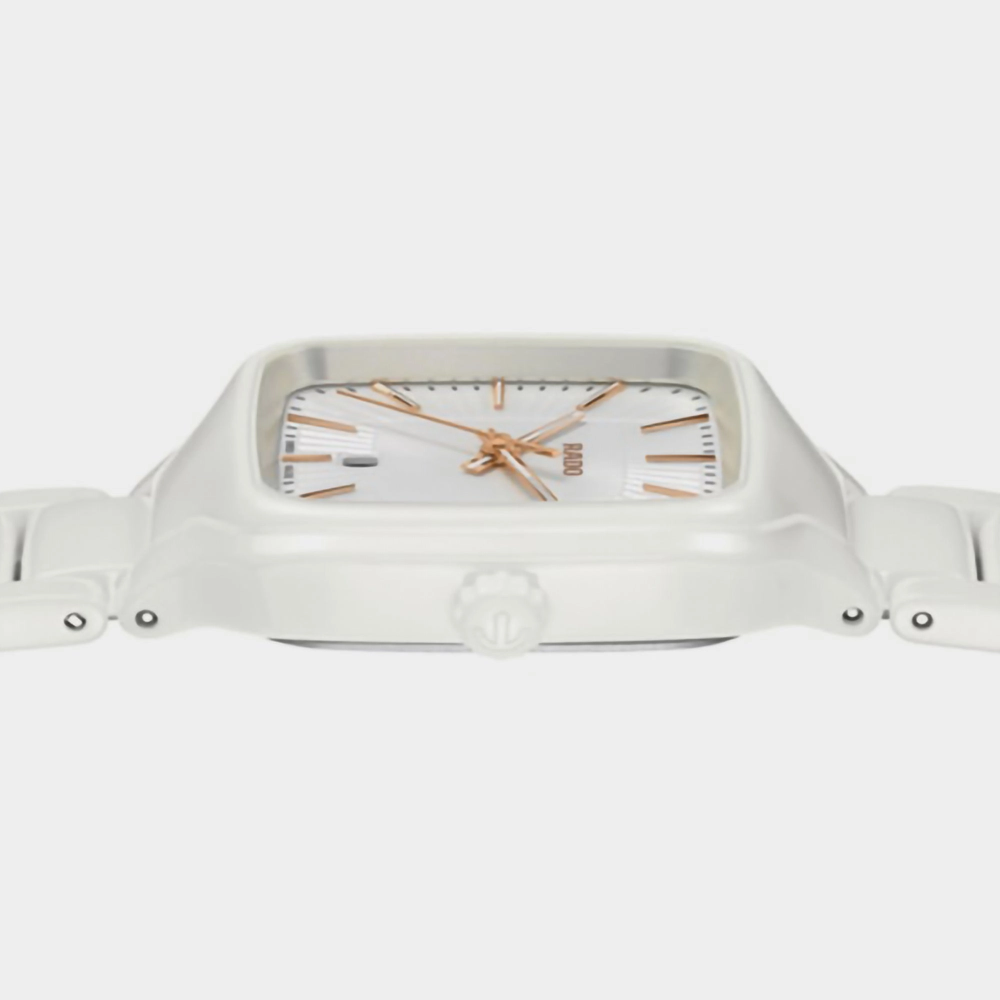 Women White Analog Ceramic Watch R27072012