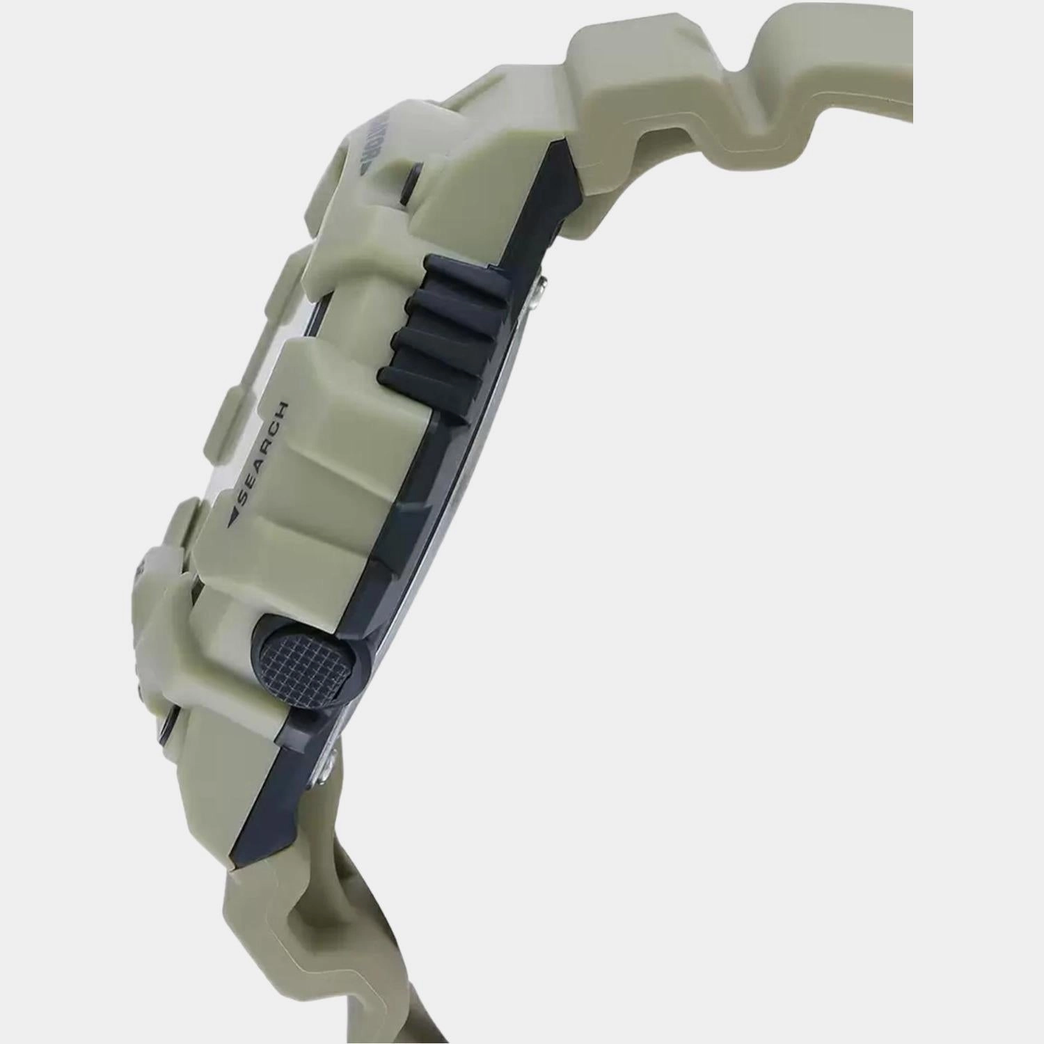 Youth Men's Green Digital Resin Watch D179 - HDC-700-3A3VDF