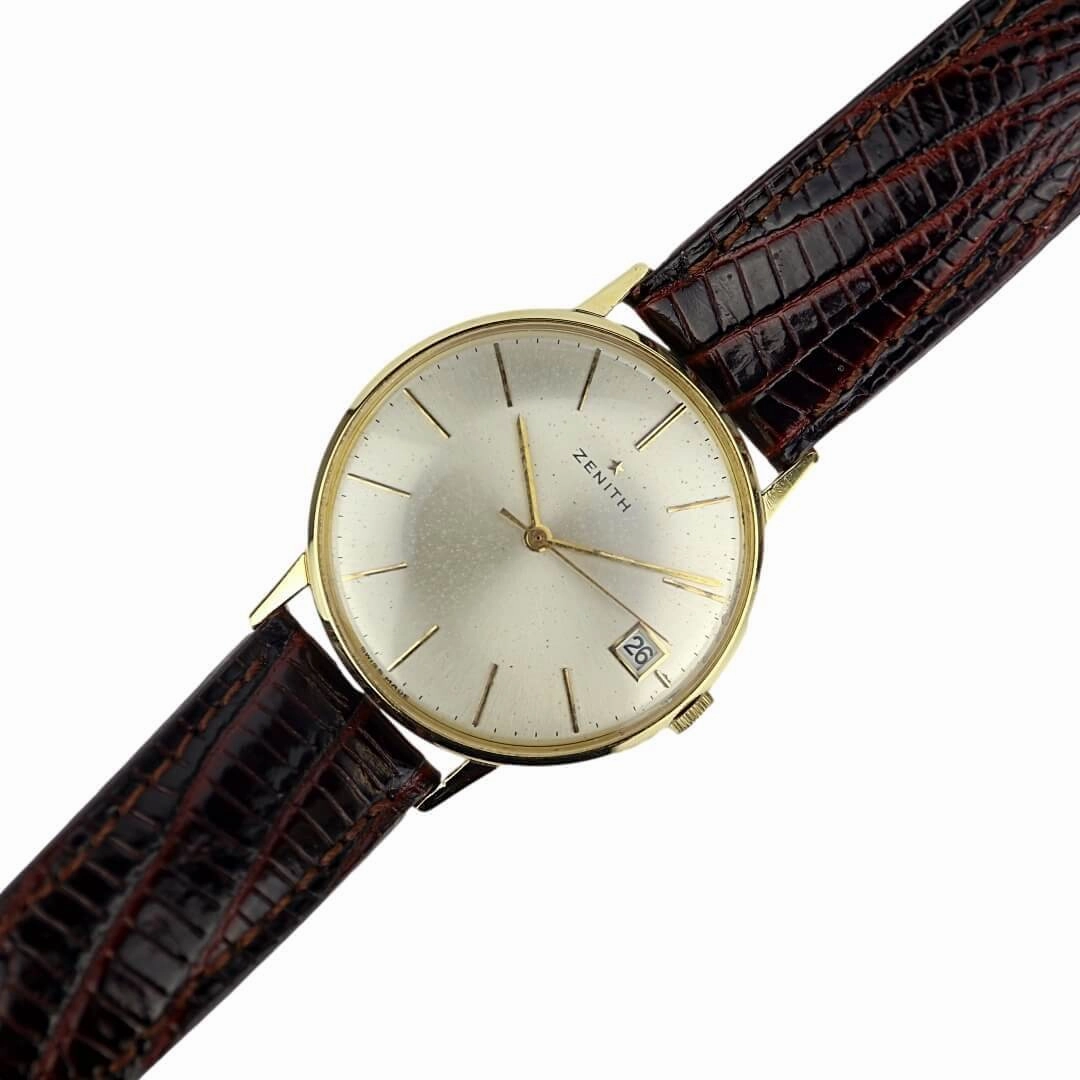 Zenith 18k Gold, 1960's Vintage Watch