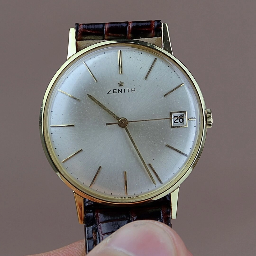 Zenith 18k Gold, 1960's Vintage Watch